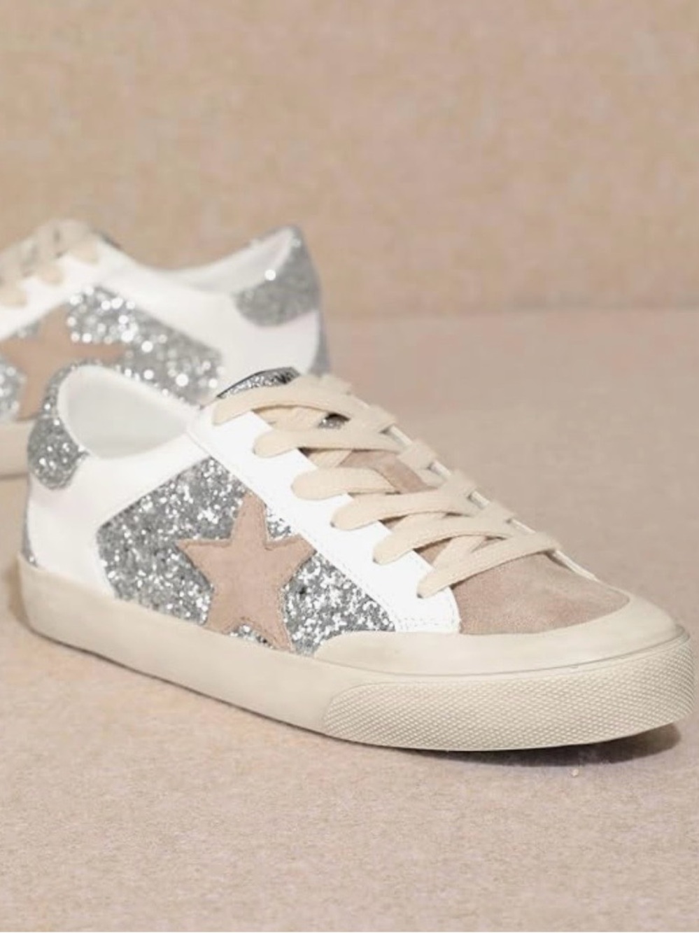 Mi iM Golden Goose Inspired Sneakers Size 8.5 Barely Worn Beautiful